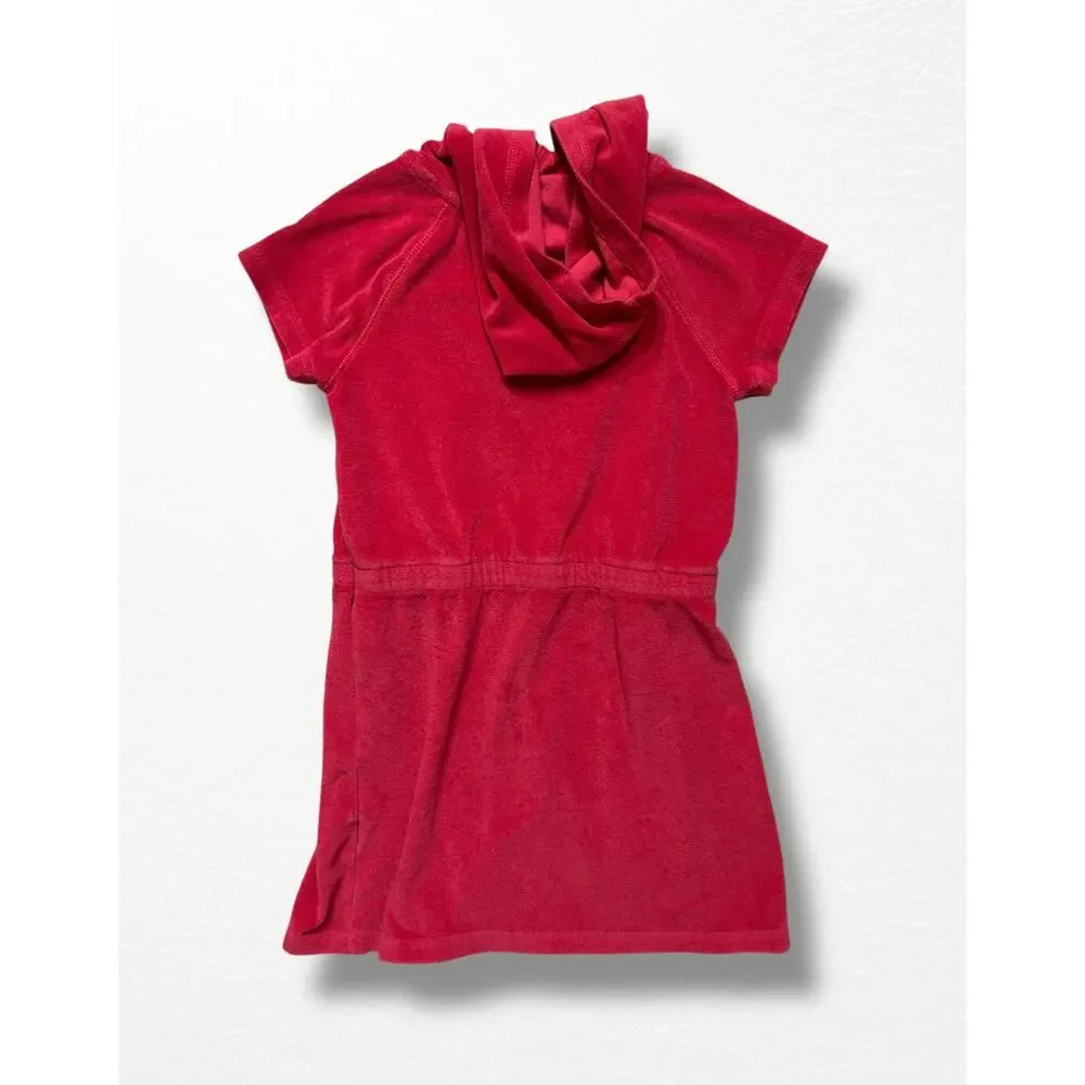 Hanna Andersson Hooded Terry Cover-Up, Size 8